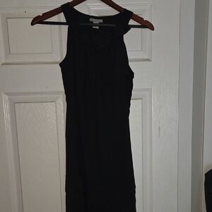 H&M Black Sleeveless Mini Dress